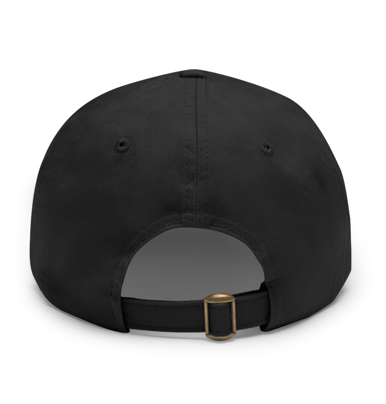 Don't Touch My Hair It’s My Crown Leather Patch Hat