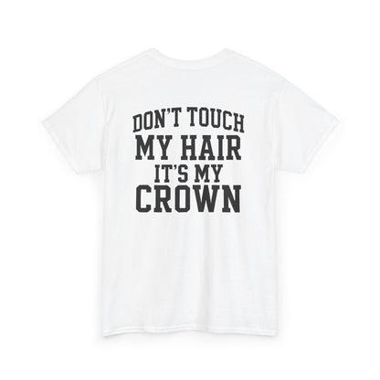 Crown and Confidence Afro Queen Empowerment T-Shirt