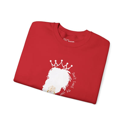 Locs Queen Crown Crewneck Sweatshirt