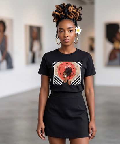 Don't Touch My Hair It's My Crown Dreadlock Queen Premium Relaxed T-Shirt